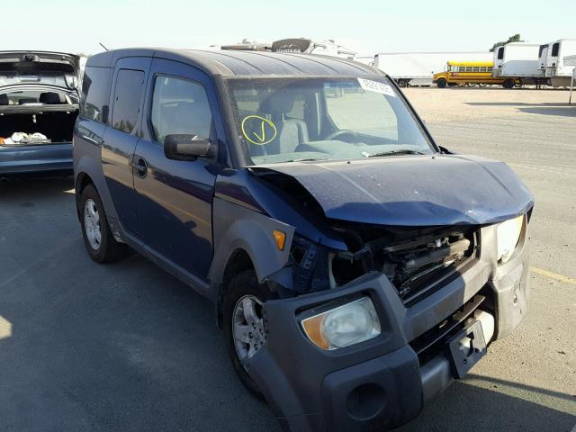 5J6YH28513L003784 - 2003 HONDA ELEMENT EX BLUE photo 1