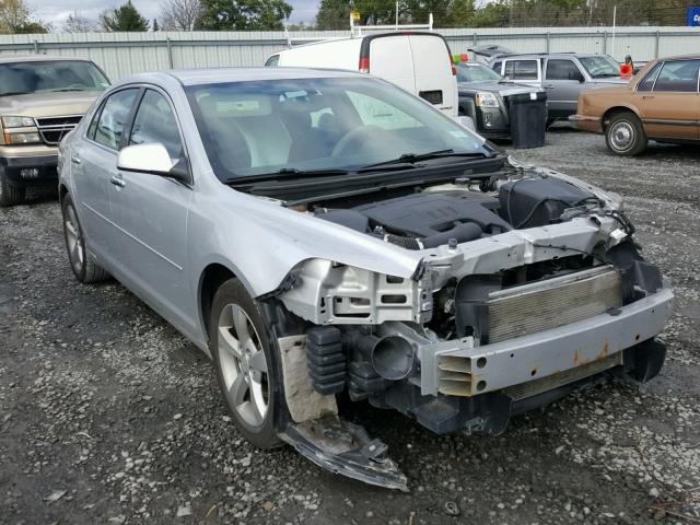 1G1ZC5E0XCF151295 - 2012 CHEVROLET MALIBU 1LT SILVER photo 1