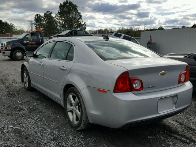 1G1ZC5E0XCF151295 - 2012 CHEVROLET MALIBU 1LT SILVER photo 3