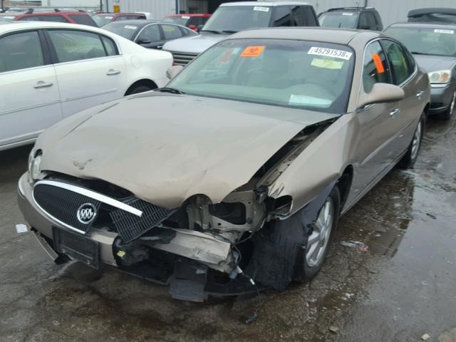 2G4WD582X71207569 - 2007 BUICK LACROSSE C BROWN photo 2