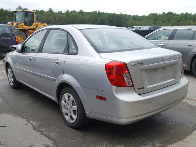 KL5JD56Z35K199560 - 2005 SUZUKI FORENZA S SILVER photo 3