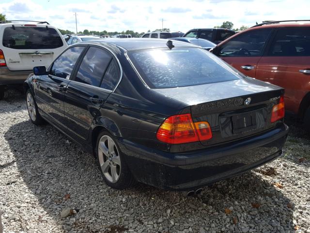 WBAEW53494PN36567 - 2004 BMW 330 XI BLACK photo 3