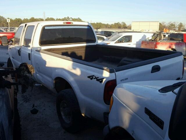 1FTSW31F72EA73870 - 2002 FORD F350 SRW S WHITE photo 3