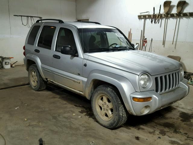 1J4GL58K02W356726 - 2002 JEEP LIBERTY LI SILVER photo 1