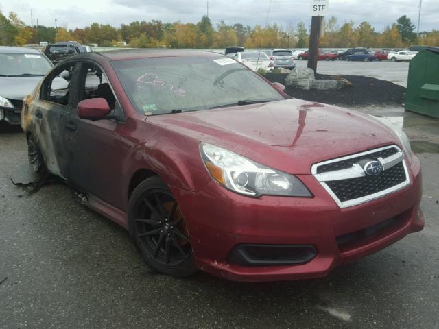 4S3BMBB61D3047732 - 2013 SUBARU LEGACY 2.5 BURGUNDY photo 1