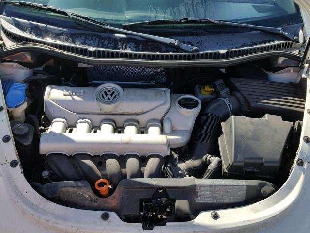 3VWFG31C28M520755 - 2008 VOLKSWAGEN NEW BEETLE თეთრი ფოტო 7