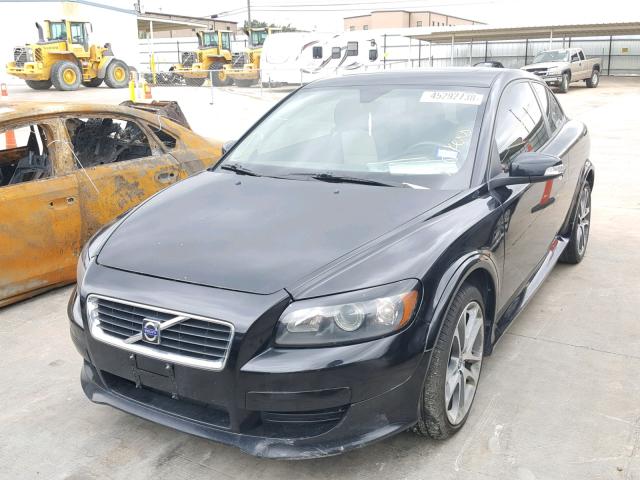 YV1MK672082071327 - 2008 VOLVO C30 T5 BLACK photo 2