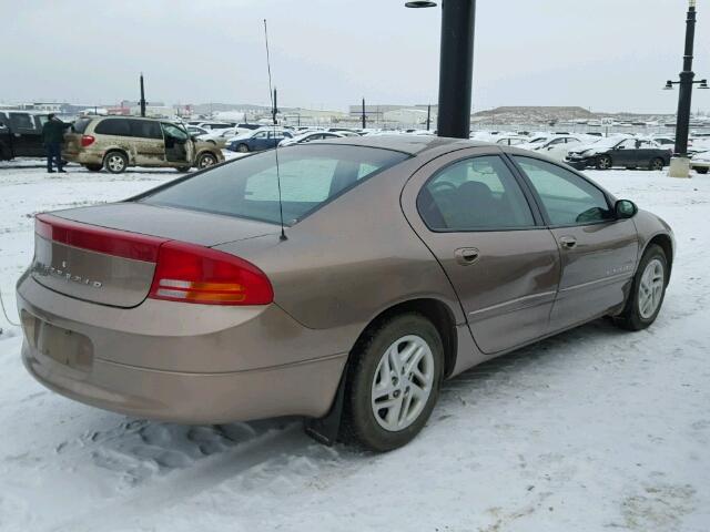 2C3HH46R7YH121676 - 2000 CHRYSLER INTREPID BROWN photo 4