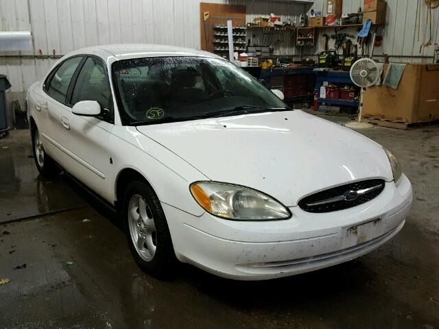 1FAFP55252G246975 - 2002 FORD TAURUS SES WHITE photo 1