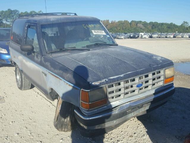 1FMCU12T5KUB87886 - 1989 FORD BRONCO II BLUE photo 1