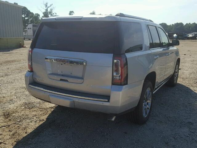 1GKS1CKJ9FR287859 - 2015 GMC YUKON DENA SILVER photo 4