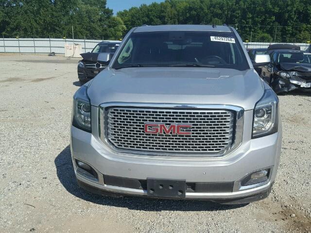 1GKS1CKJ9FR287859 - 2015 GMC YUKON DENA SILVER photo 9