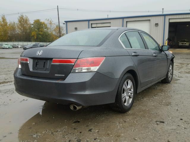 1HGCP2F61CA125377 - 2012 HONDA ACCORD SE GRAY photo 4