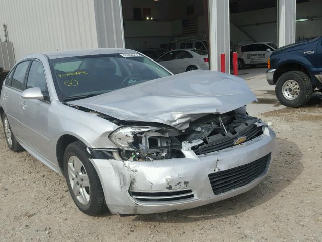 2G1WA5EK4A1142803 - 2010 CHEVROLET IMPALA LS SILVER photo 1