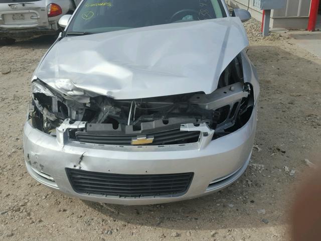 2G1WA5EK4A1142803 - 2010 CHEVROLET IMPALA LS SILVER photo 9