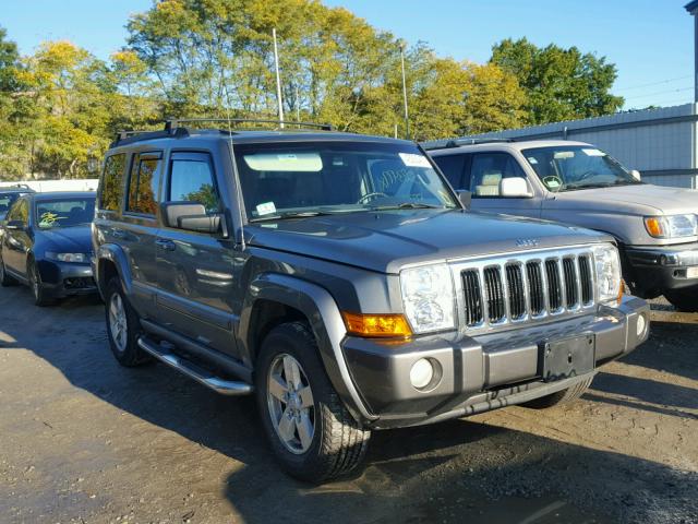 1J8HG48K47C676223 - 2007 JEEP COMMANDER GRAY photo 1