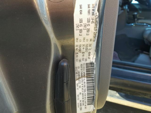 1J8HG48K47C676223 - 2007 JEEP COMMANDER GRAY photo 10