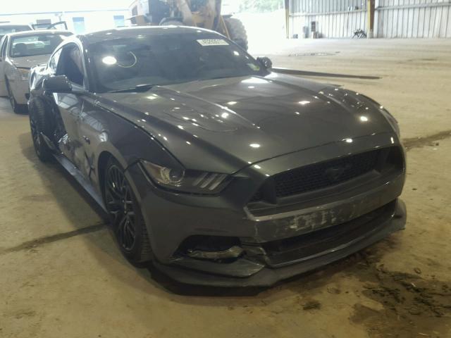 1FA6P8CF5H5328717 - 2017 FORD MUSTANG GT GRAY photo 1