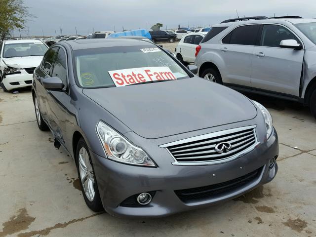 JN1CV6AP7DM305476 - 2013 INFINITI G37 BASE CHARCOAL photo 1