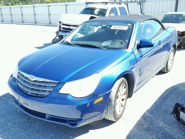 1C3BC5ED0AN118194 - 2010 CHRYSLER SEBRING TO BLUE photo 2