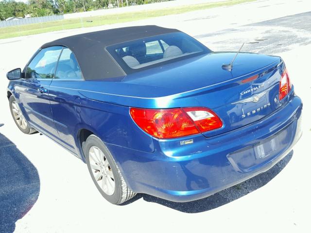 1C3BC5ED0AN118194 - 2010 CHRYSLER SEBRING TO BLUE photo 3