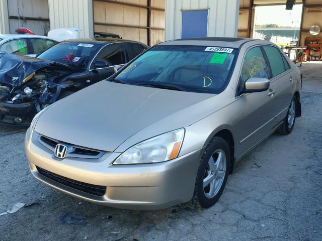 1HGCM56835A011296 - 2005 HONDA ACCORD GOLD photo 2