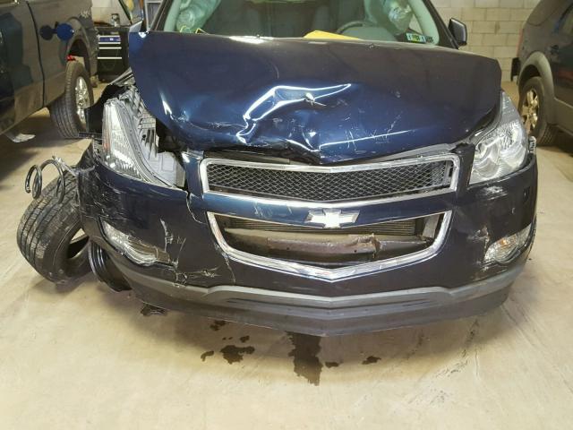 1GNLREED5AS125455 - 2010 CHEVROLET TRAVERSE L BLUE photo 7