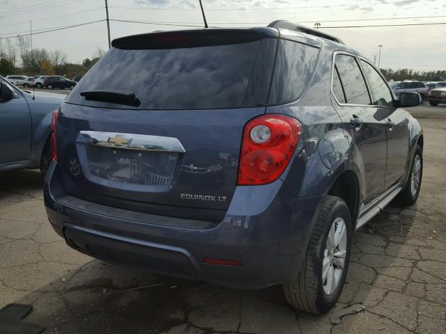 2GNALDEK0D6422156 - 2013 CHEVROLET EQUINOX LT BLUE photo 4