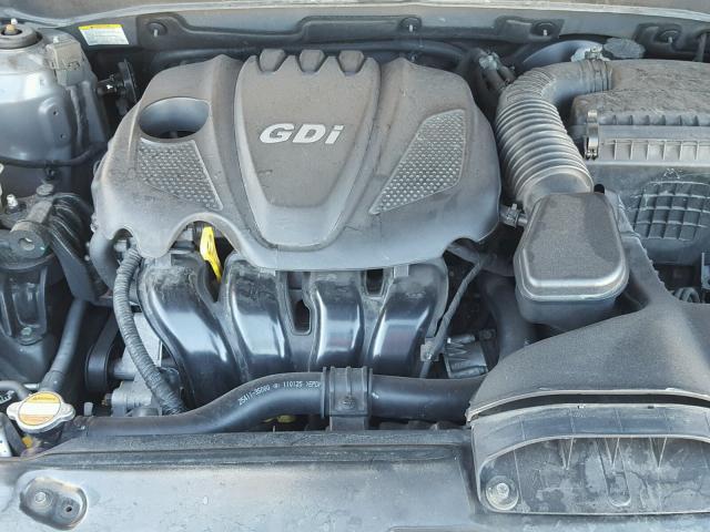 5NPEB4AC6BH275068 - 2011 HYUNDAI SONATA GLS GRAY photo 7