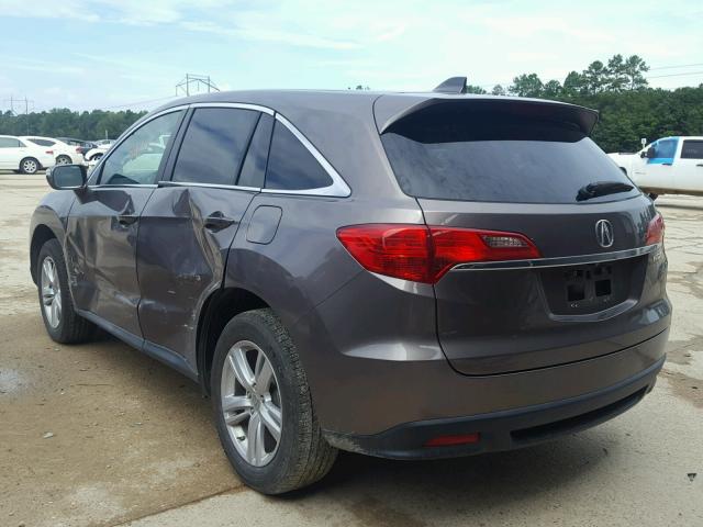 5J8TB3H50DL019551 - 2013 ACURA RDX TECHNO TAN photo 3