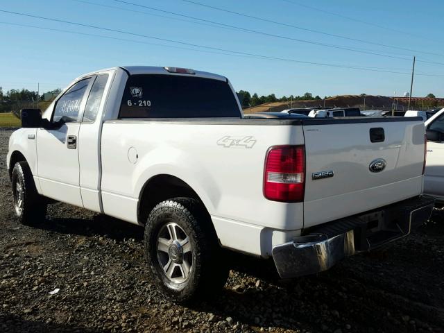 1FTRF14W15NB09930 - 2005 FORD F150 WHITE photo 3