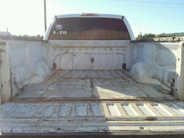 1FTRF14W15NB09930 - 2005 FORD F150 WHITE photo 6