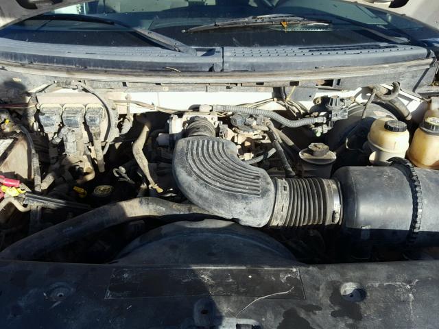 1FTRF14W15NB09930 - 2005 FORD F150 WHITE photo 7