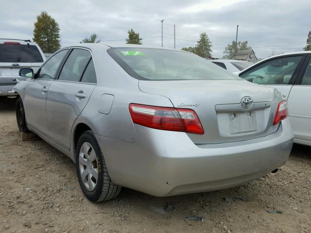 4T1BE46K57U715056 - 2007 TOYOTA CAMRY NEW SILVER photo 3