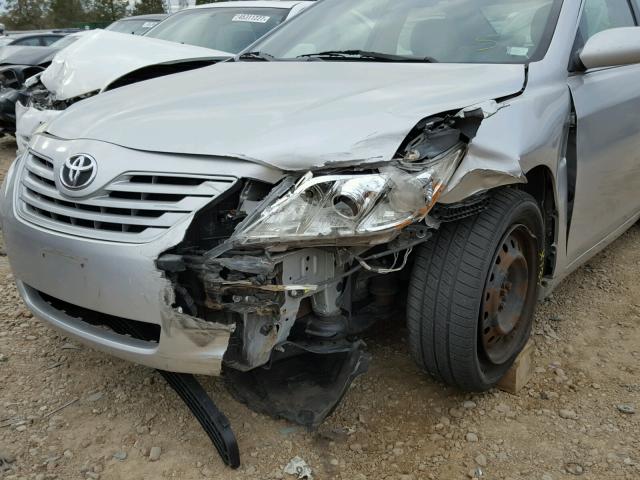 4T1BE46K57U715056 - 2007 TOYOTA CAMRY NEW SILVER photo 9