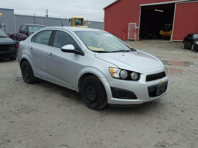 1G1JC5SH8D4209330 - 2013 CHEVROLET SONIC LT SILVER photo 1