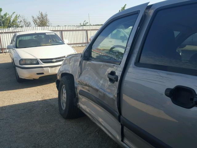 1GCCS136348168297 - 2004 CHEVROLET COLORADO GRAY photo 10