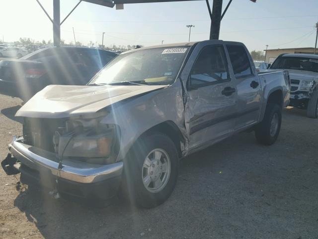 1GCCS136348168297 - 2004 CHEVROLET COLORADO GRAY photo 2