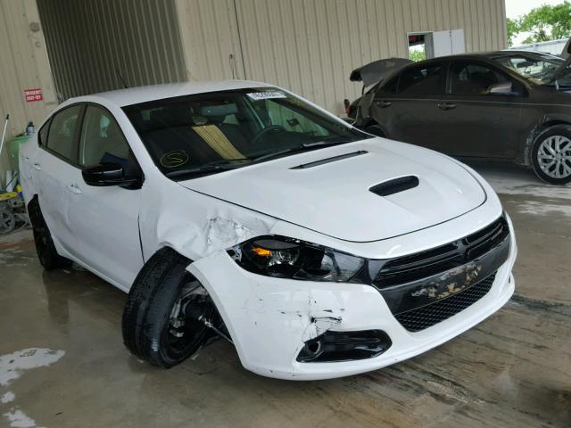 1C3CDFGB1GD819229 - 2016 DODGE DART WHITE photo 1