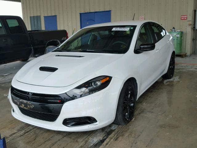 1C3CDFGB1GD819229 - 2016 DODGE DART WHITE photo 2