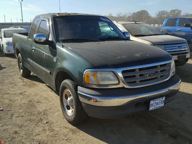 1FTRX17W41NB79988 - 2001 FORD F150 GREEN photo 1