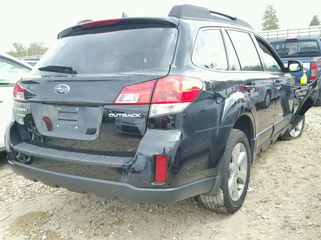 4S4BRCCC4E3204355 - 2014 SUBARU OUTBACK 2. BLACK photo 4