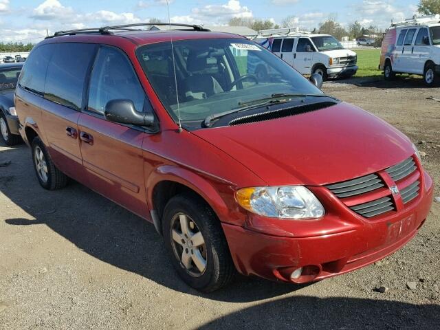 2D4GP44L76R860632 - 2006 DODGE GRAND CARA RED photo 1