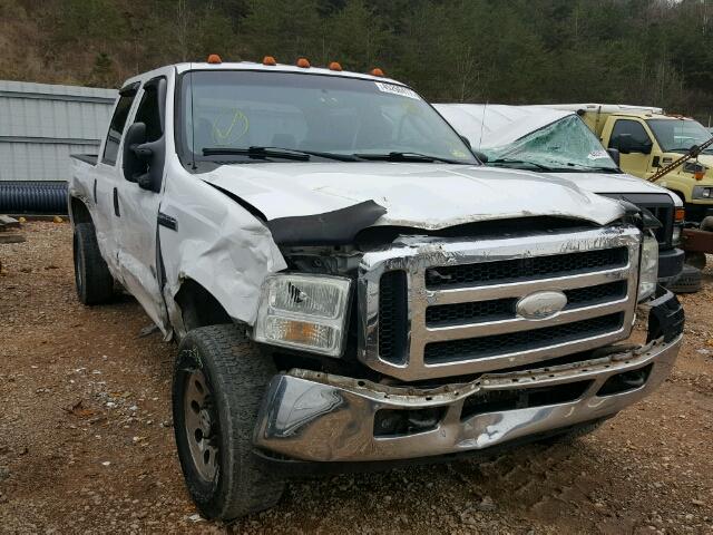 1FTSW21P77EA70638 - 2007 FORD F250 SUPER WHITE photo 1