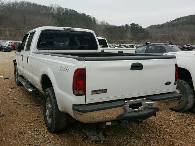 1FTSW21P77EA70638 - 2007 FORD F250 SUPER WHITE photo 3