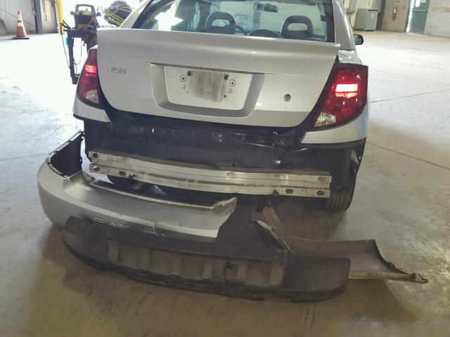 1G8AG52F55Z181513 - 2005 SATURN ION LEVEL 银色 照片 9