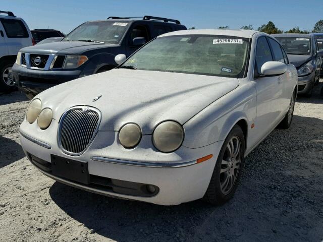 SAJWA01T85FN13180 - 2005 JAGUAR S-TYPE WHITE photo 2