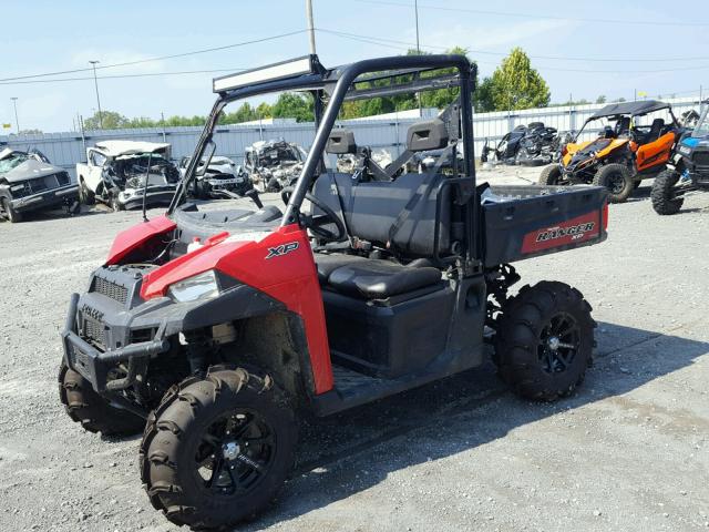 3NSRTE876JG978138 - 2018 POLARIS RANGER XP RED photo 2