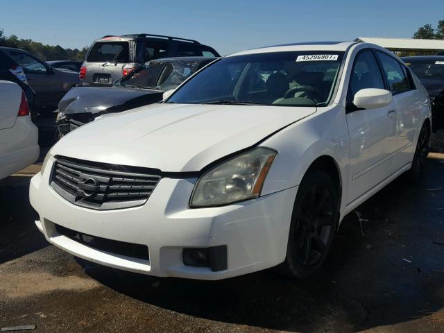 1N4BA41E67C802011 - 2007 NISSAN MAXIMA SE WHITE photo 2