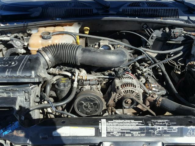 1J4GK48K54W200973 - 2004 JEEP LIBERTY SP BROWN photo 7